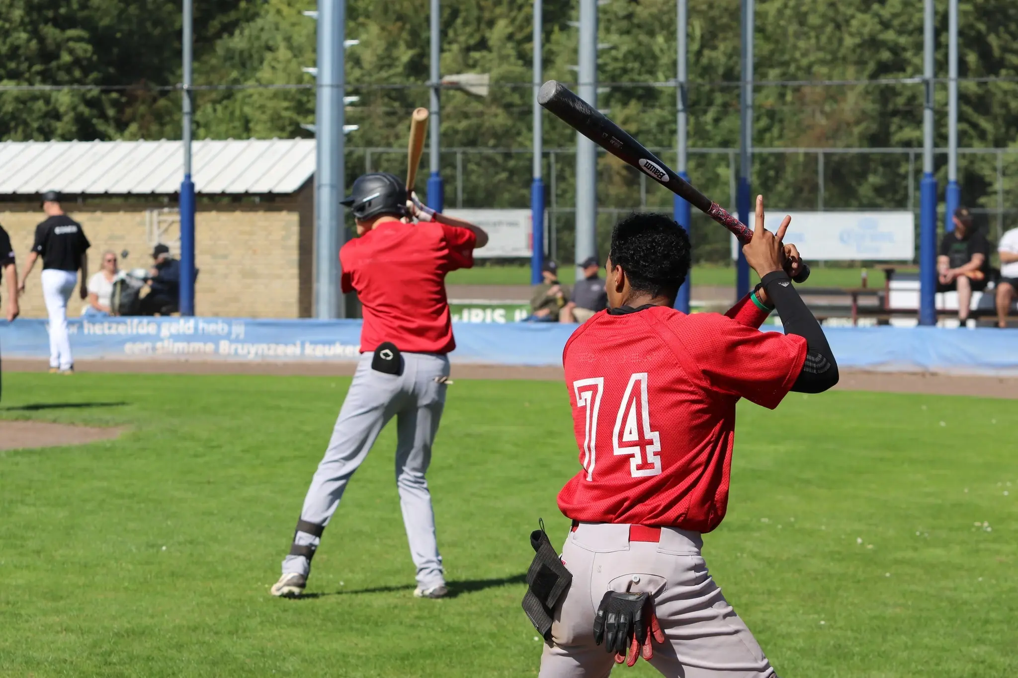 DSS spelers in actie